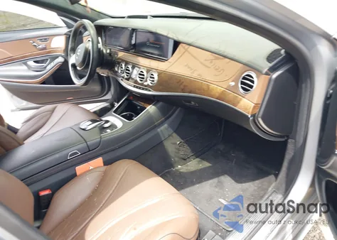 2015 Mercedes-Benz S 63 Amg 4Matic из США, поврежденный, VIN WDDUG7JB1FA192317